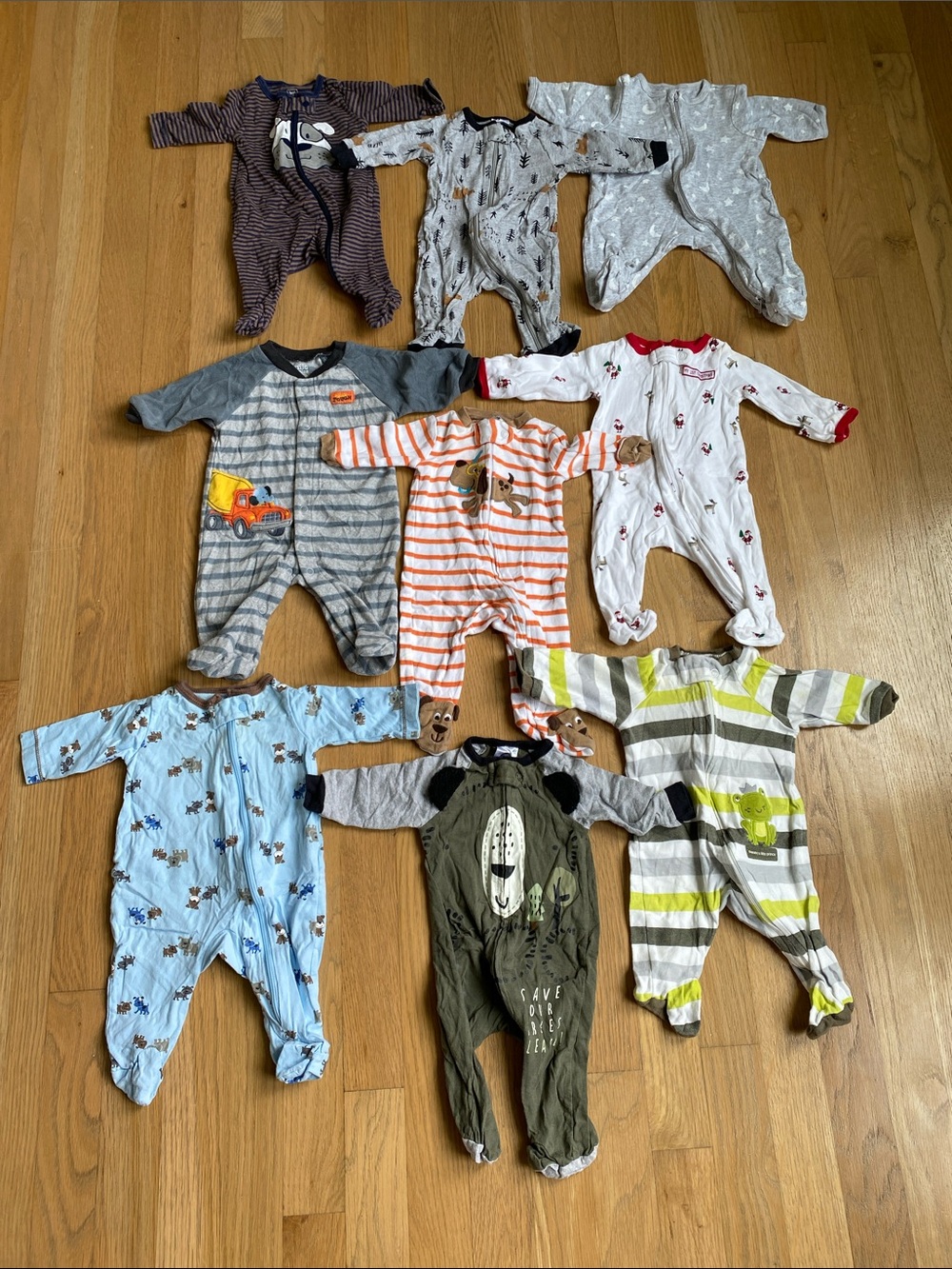 Set of Carter’s NB Pajamas